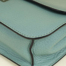 Valentino Dark Mint Green Glam Lock Rockstud Medium Flap Bag