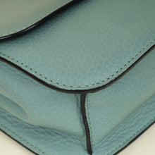 Valentino Dark Mint Green Glam Lock Rockstud Medium Flap Bag
