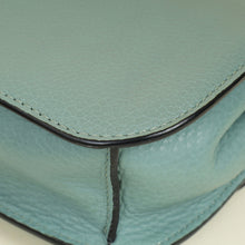 Valentino Dark Mint Green Glam Lock Rockstud Medium Flap Bag