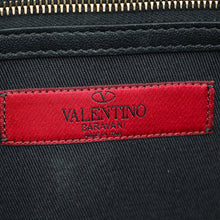 Valentino Black Glam Lock Medium Flap Bag