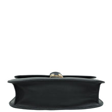 Valentino Black Glam Lock Medium Flap Bag
