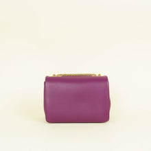 Valentino Prune One Stud Flap Shoulder Bag
