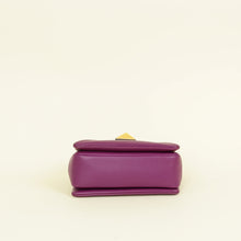 Valentino Prune One Stud Flap Shoulder Bag