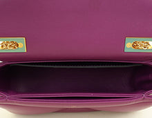 Valentino Prune One Stud Flap Shoulder Bag