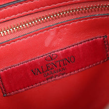 Valentino Black x Undercover Embroidered Rockstud Spike Shoulder Bag