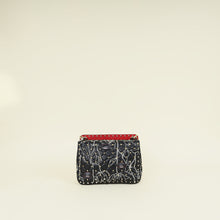 Valentino Black x Undercover Embroidered Rockstud Spike Shoulder Bag