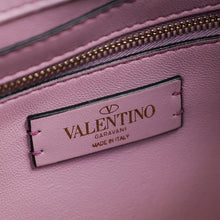 Valentino Dark Mauve Roman The Stud Flap Shoulder Bag