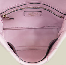 Valentino Dark Mauve Roman The Stud Flap Shoulder Bag