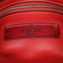 Valentino Navy Blue Rockstud Spike Flap Chain Medium Bag