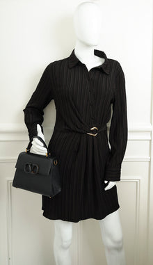 Valentino Black Vlogo Top Handle Small Bag