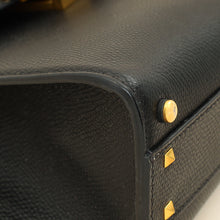 Valentino Black Vlogo Top Handle Small Bag