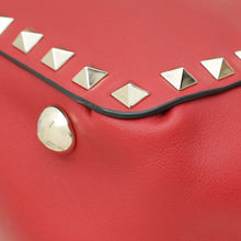Valentino Red Vitello Rockstud Mini Bag