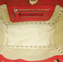 Valentino Red Vitello Rockstud Mini Bag