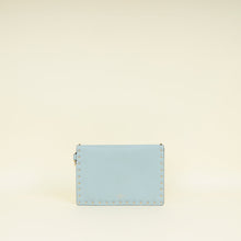 Valentino Stone Rockstud Envelope Wristlet Pouch
