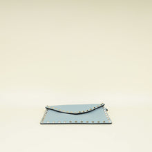 Valentino Stone Rockstud Envelope Wristlet Pouch