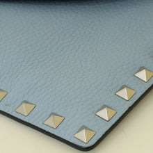 Valentino Stone Rockstud Envelope Wristlet Pouch