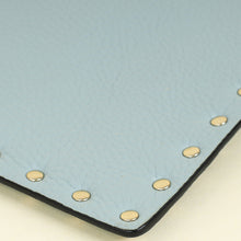 Valentino Stone Rockstud Envelope Wristlet Pouch
