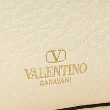 Valentino Ivory VLogo Moon Medium Hobo Bag W/ Chain