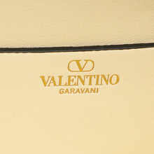 Valentino Ivory VLogo Moon Medium Hobo Bag W/ Chain