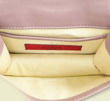 Valentino Dark Mauve Rockstud Glam Lock Flap Mini Shoulder Bag
