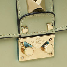 Valentino Pastel Green Glam Lock Small Shoulder Bag