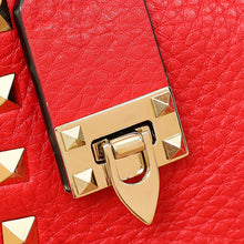 Valentino Red Rockstud Small Crossbody Bag