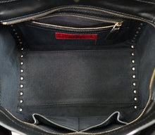 Valentino Black Rockstud Handle Tote Bag