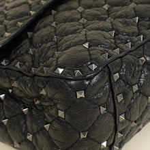 Valentino Black Spike Rockstud Shoulder Bag