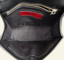 Valentino Black Glam Lock Small Shoulder Bag
