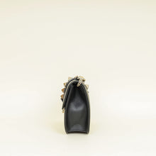 Valentino Black Glam Lock Small Shoulder Bag