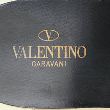 Valentino Black PVC Transparent VLogo Flat Slides 36