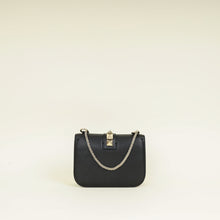 Valentino Black Glam Lock Small Shoulder Bag