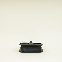Valentino Black Glam Lock Small Shoulder Bag