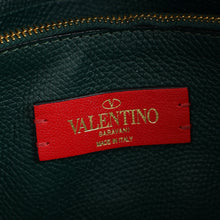 Valentino Emerald Green VLogo Chain Wallet