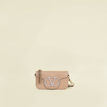 Valentino Poudre Vlogo Crystal Flap Bag