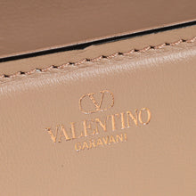 Valentino Poudre Vlogo Crystal Flap Bag