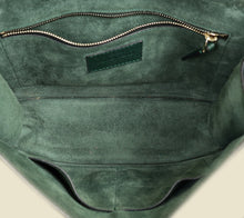 Valentino Forest Green Glam Lock Medium Flap Bag