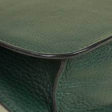 Valentino Forest Green Glam Lock Medium Flap Bag