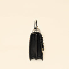 Valentino Black Rockstud No Limit Top Handle Bag