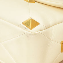 Valentino Ivory Roman Stud The Shoulder Bag