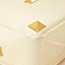Valentino Ivory Roman Stud The Shoulder Bag