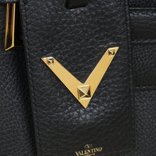 Valentino Black My Rockstud Single Handle Medium Bag
