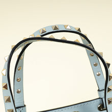 Valentino Light Blue Vitello Rockstud Mini Bag