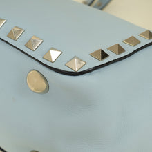 Valentino Light Blue Vitello Rockstud Mini Bag