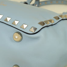 Valentino Light Blue Vitello Rockstud Mini Bag
