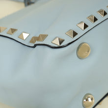 Valentino Light Blue Vitello Rockstud Mini Bag