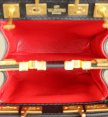 Valentino Black Micro Rockstud Alcove Bag