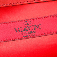 Valentino Red Rockstud Bow Satchel Bag