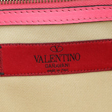 Valentino Hot Pink Glam Lock Medium Flap Bag