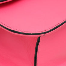 Valentino Hot Pink Glam Lock Medium Flap Bag